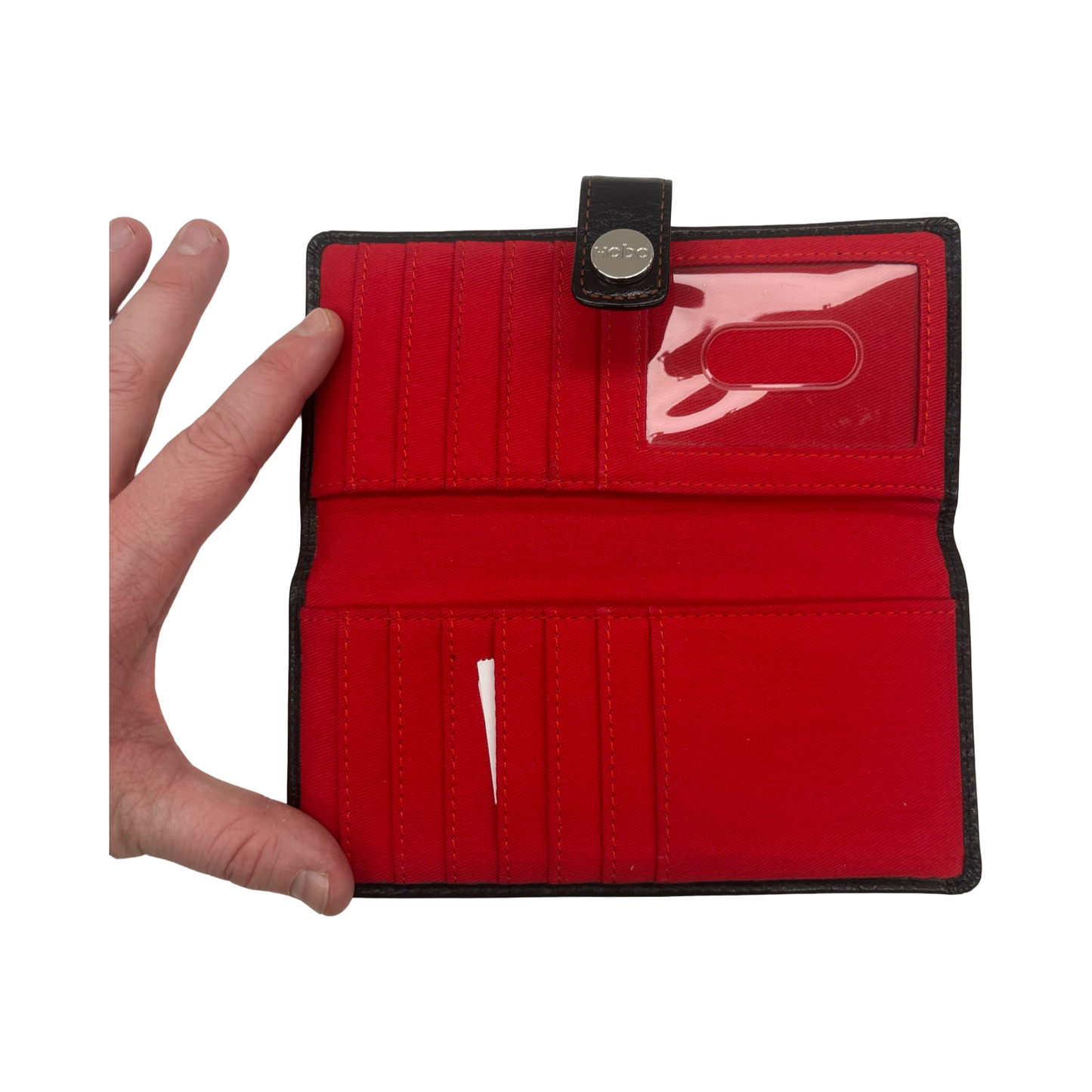 Wallet Leather By Hobo Intl In Black, Size:Small