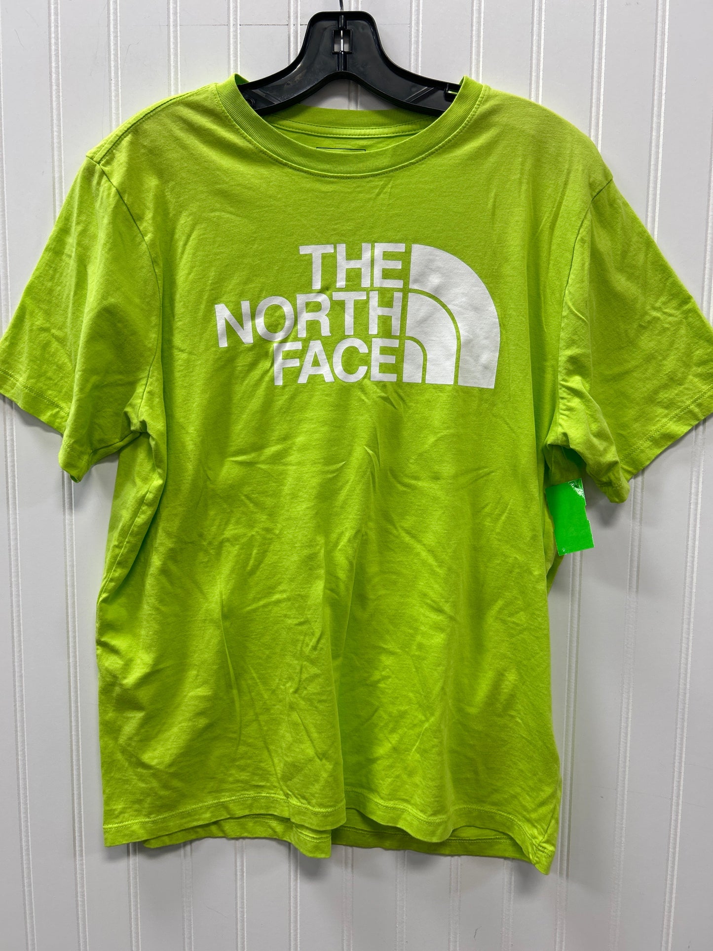 Athletic Top Ss By The North Face In Yellow, Size:M