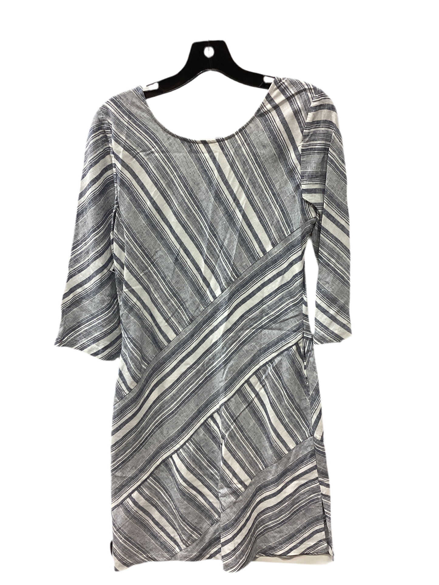 Dress Casual Maxi By Soft Surroundings In Blue & Cream, Size:Xs