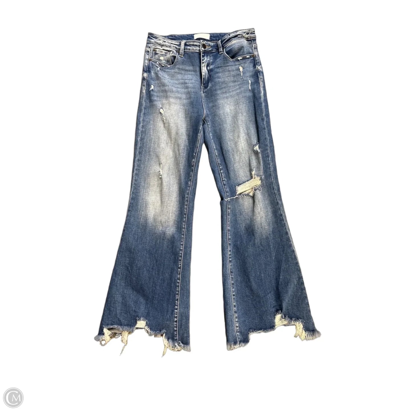 Jeans Straight By Clothes Mentor In Blue Denim, Size: 8