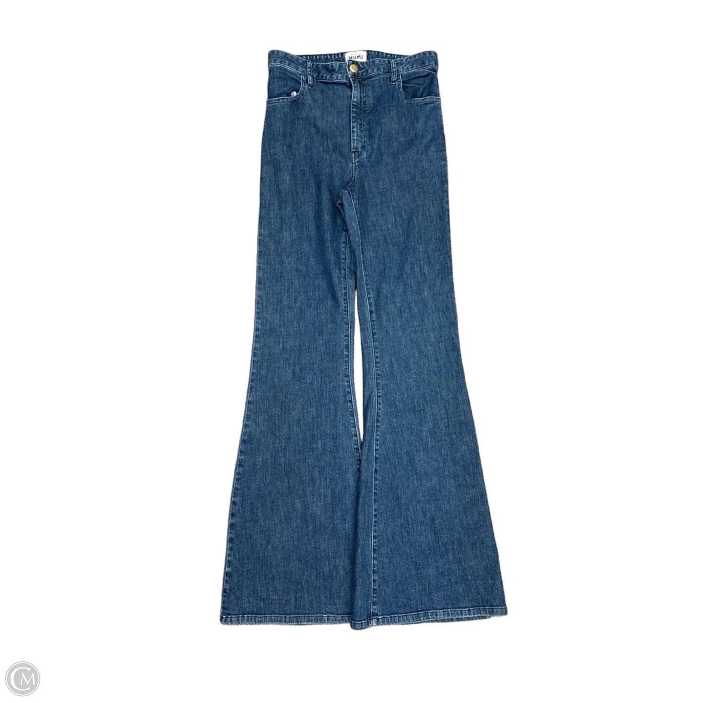 Jeans Flared By Mumu In Blue, Size: 10