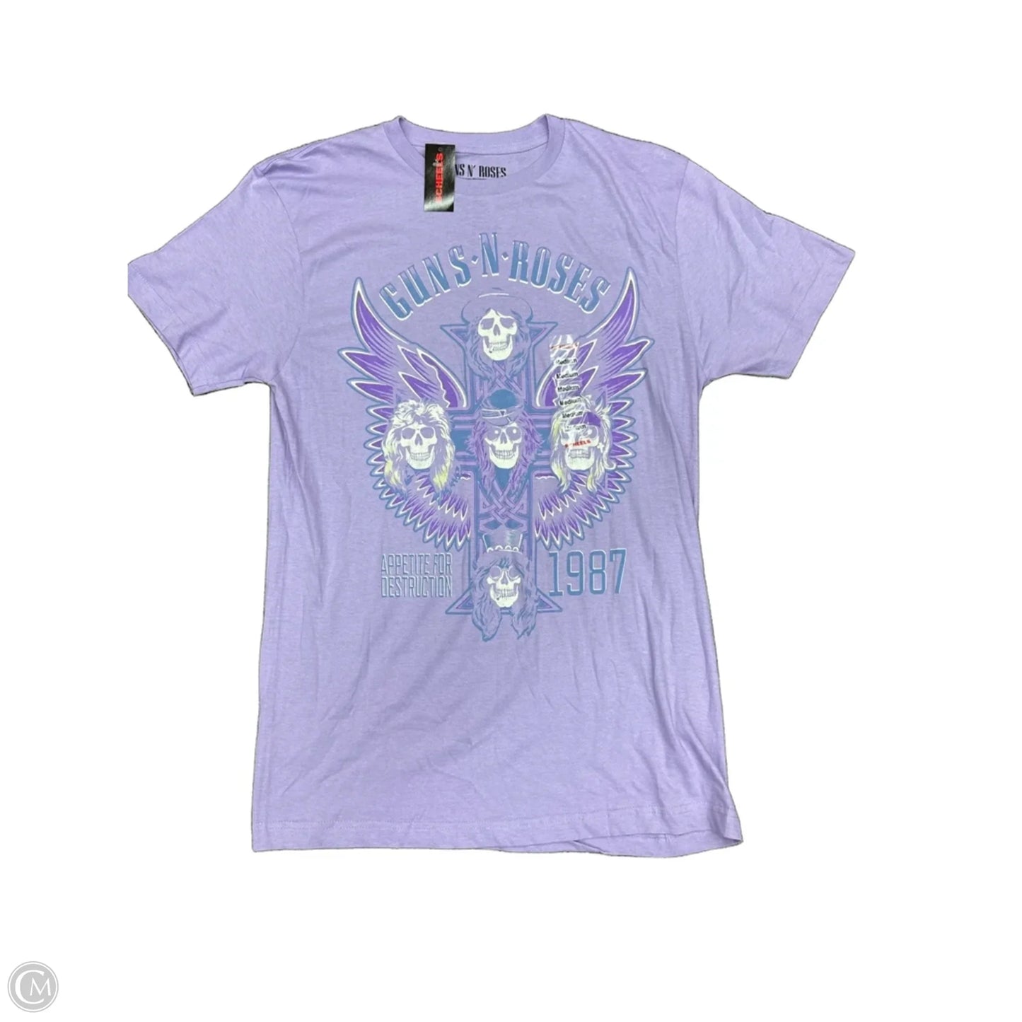 Top Short Sleeve Basic By Clothes Mentor In Purple, Size: M