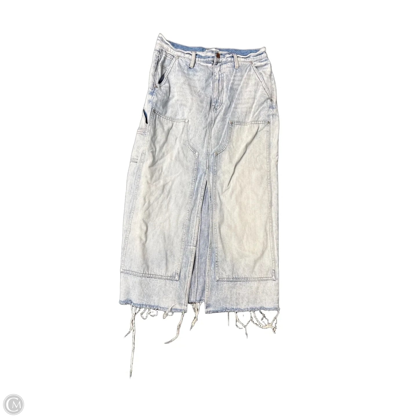 Skirt Maxi By Pistola In Blue Denim, Size: 12