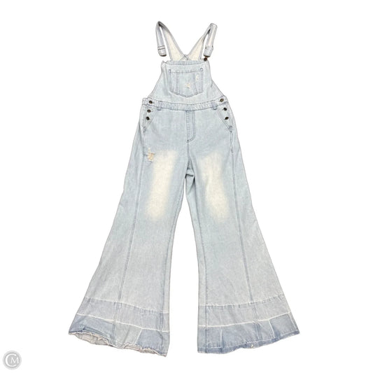 Jumpsuit By Clothes Mentor In Blue Denim, Size: L