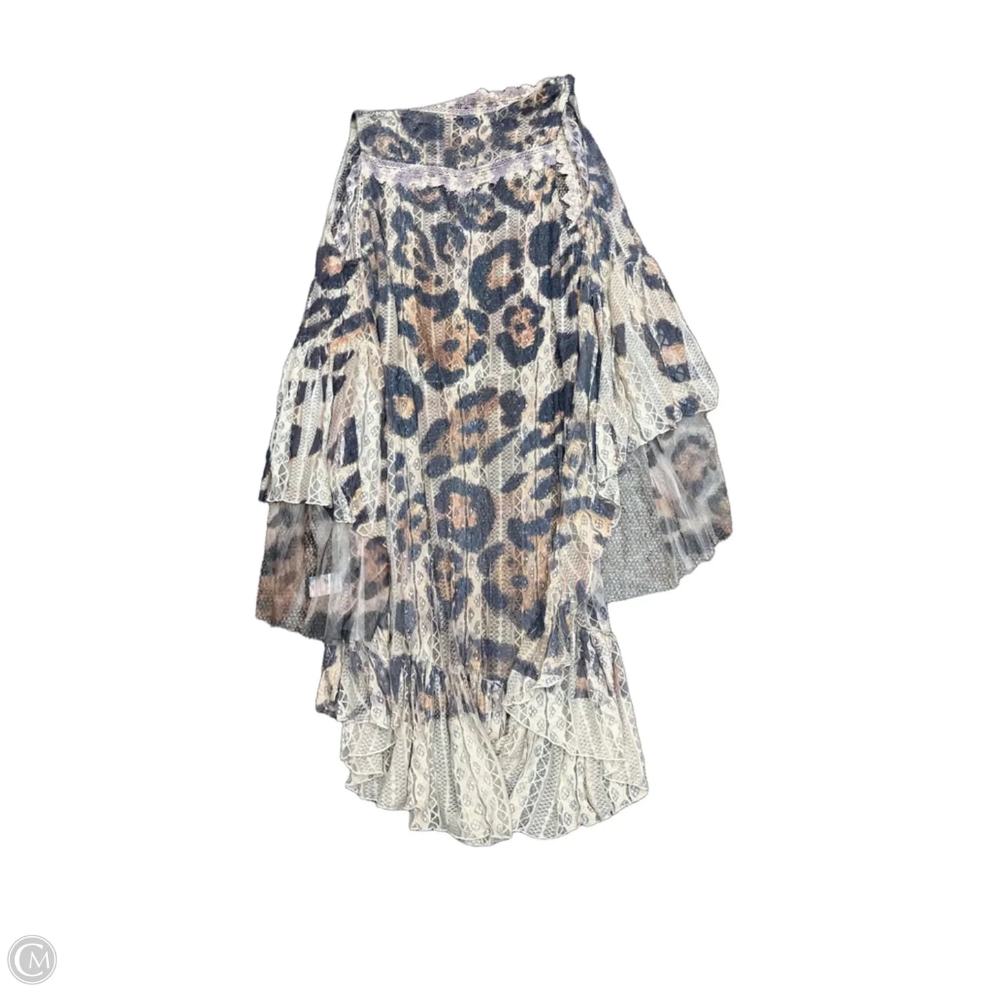 Kimono By Clothes Mentor In Cream, Size: M