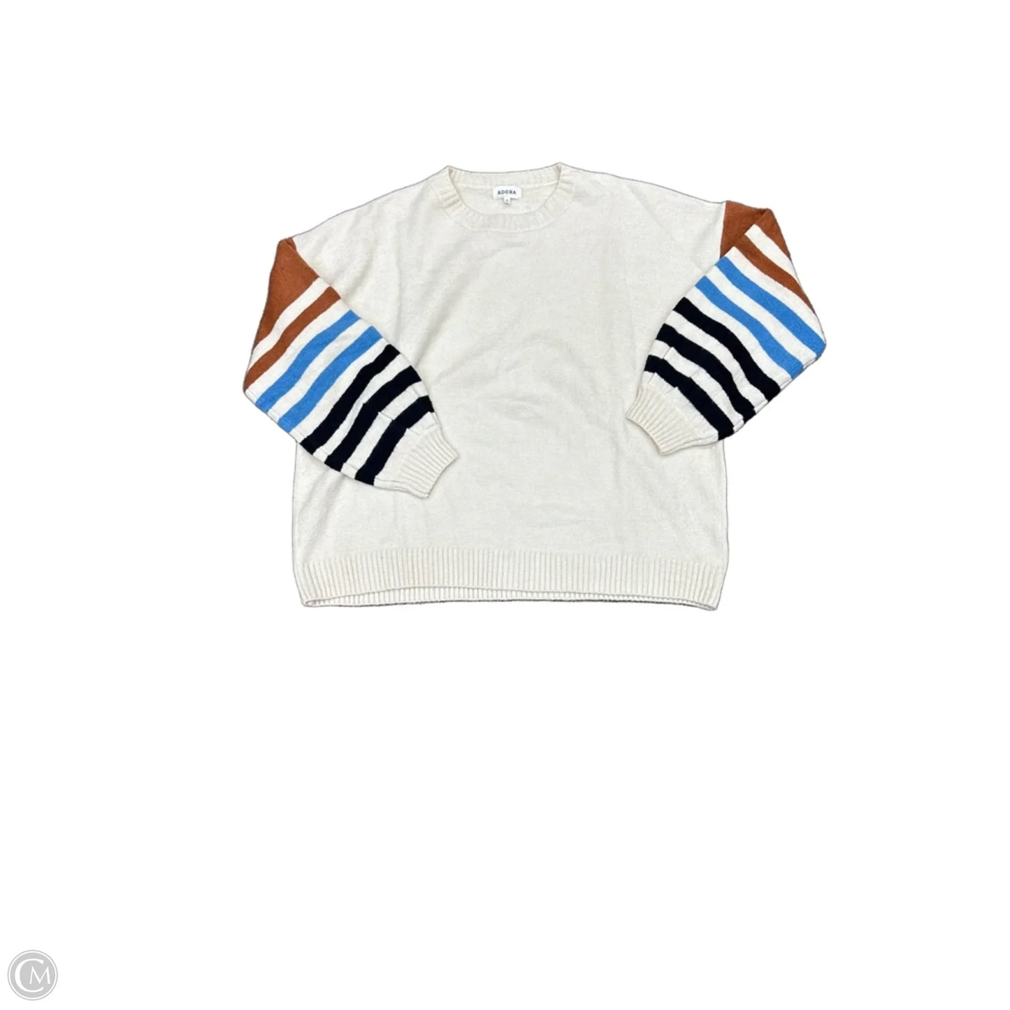 Sweater By Adora In Cream, Size: 3x
