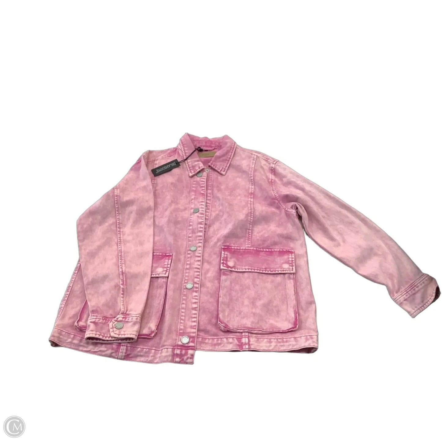 Jacket Denim By Blanknyc In Pink, Size: L