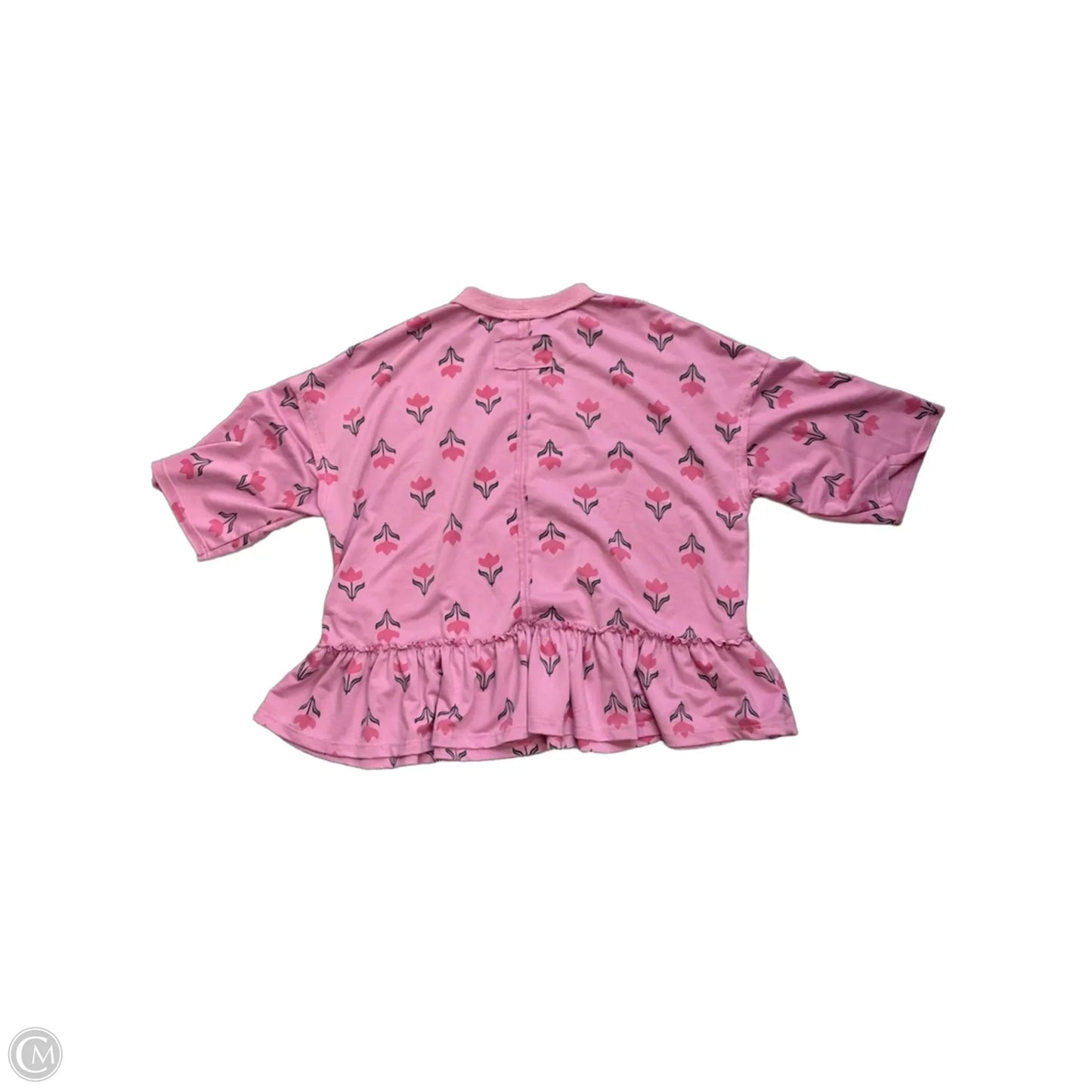 Top Short Sleeve By Easel In Purple, Size: S