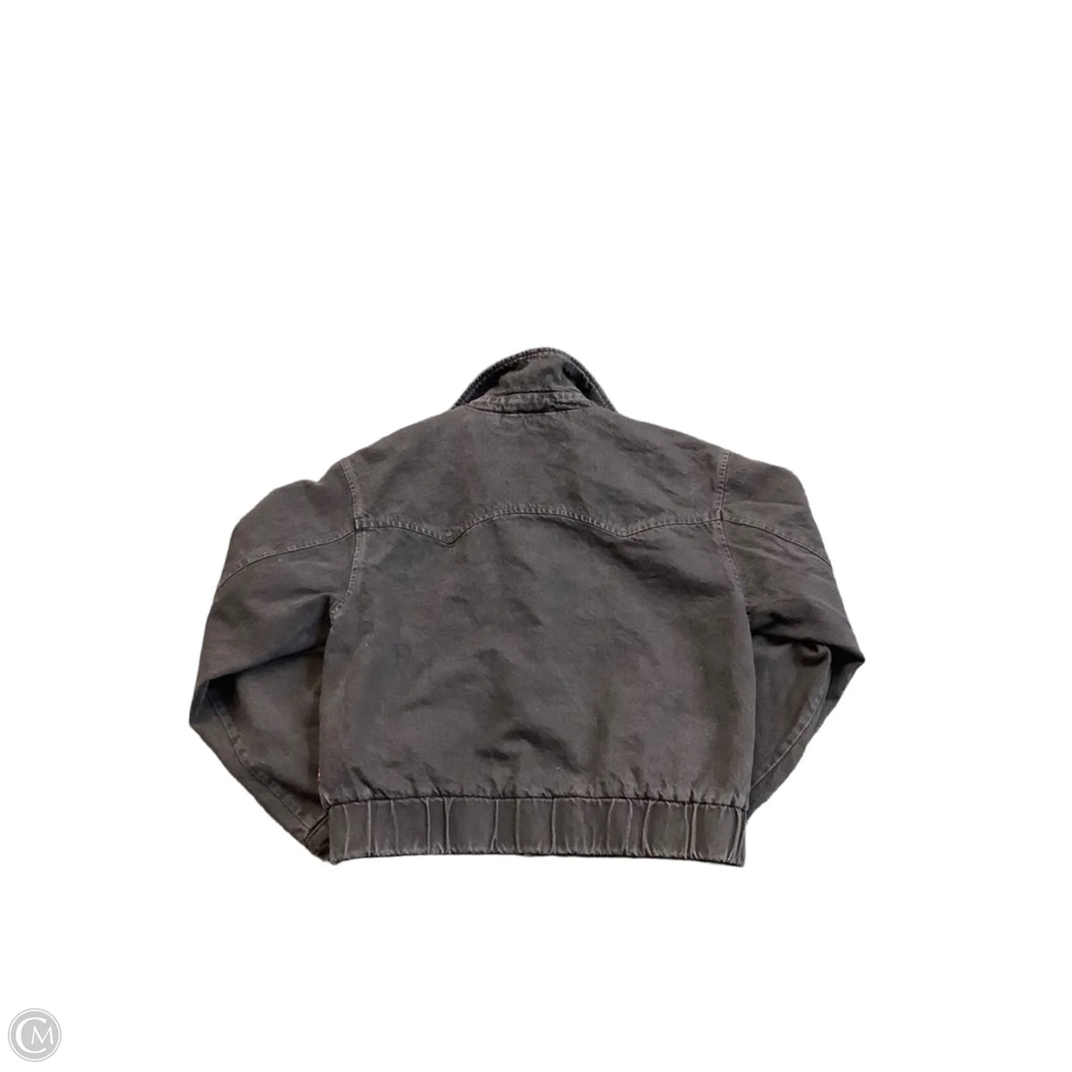 Jacket Denim By Levis In Black, Size: M