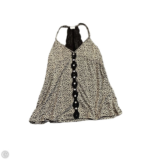 Top Sleeveless By Pol In Animal Print, Size: M