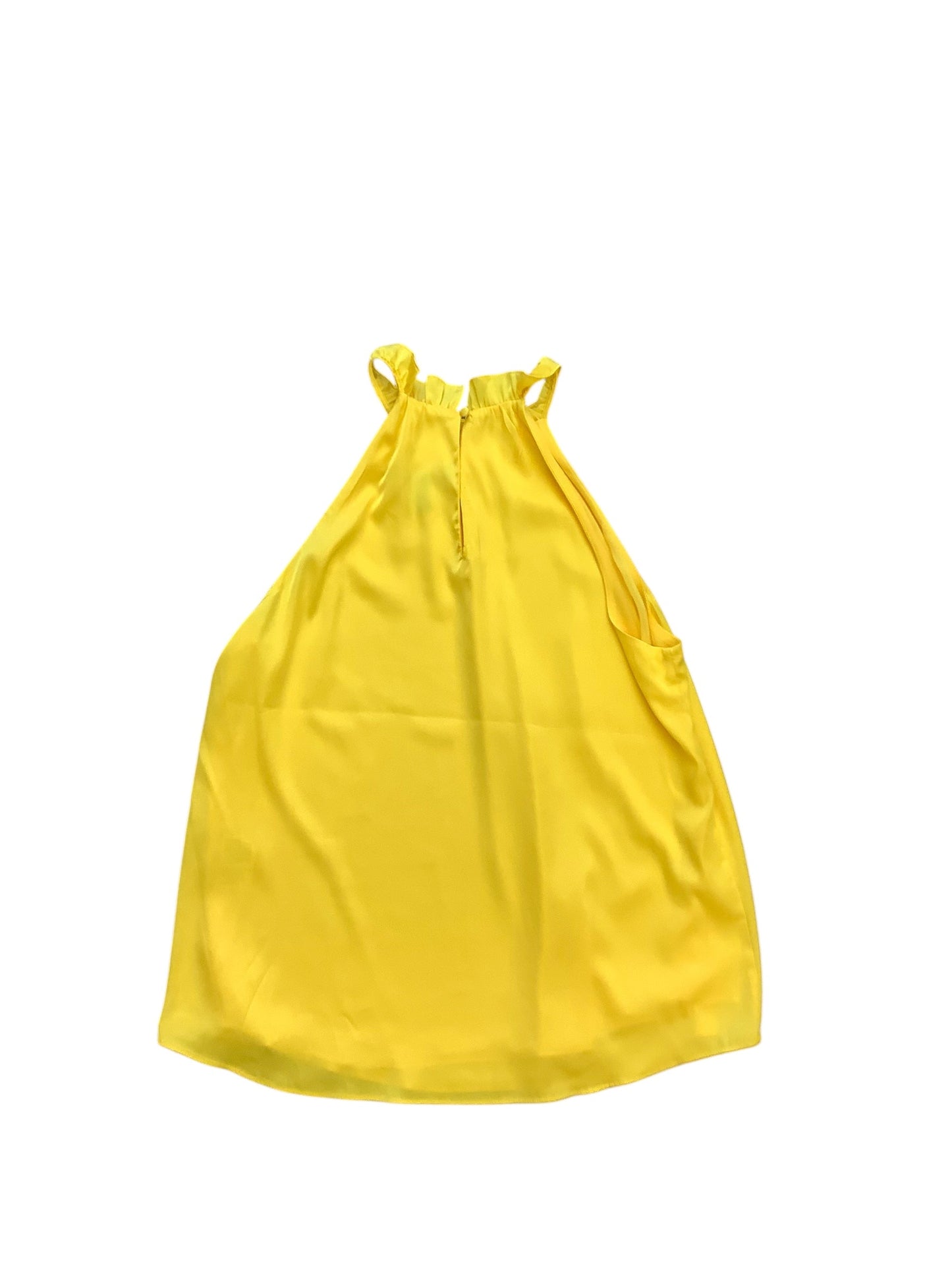 Top Sleeveless By White House Black Market In Yellow, Size: L