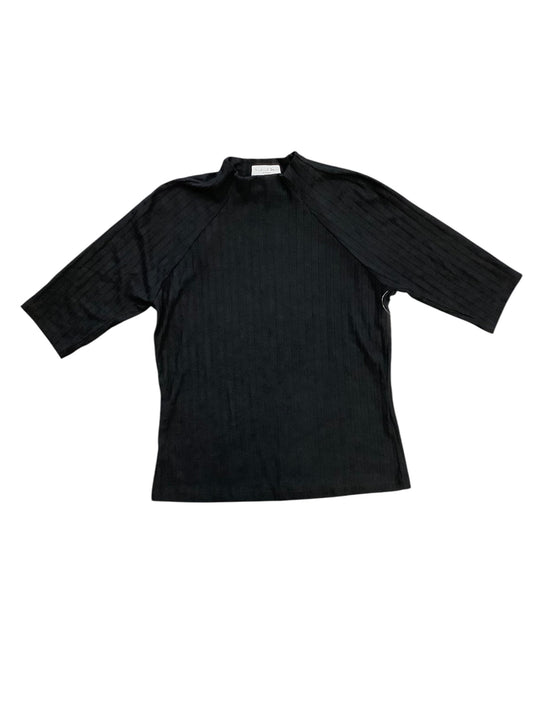 Top 3/4 Sleeve Basic By Michael Stars In Black, Size: M