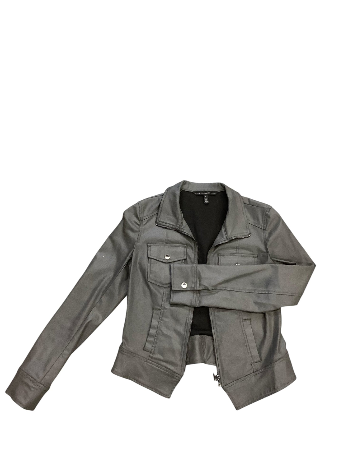 Jacket Other By White House Black Market In Grey, Size: 6