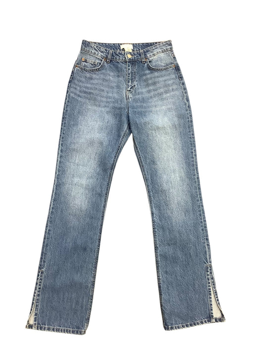 Jeans Straight By H&m In Blue, Size: 6