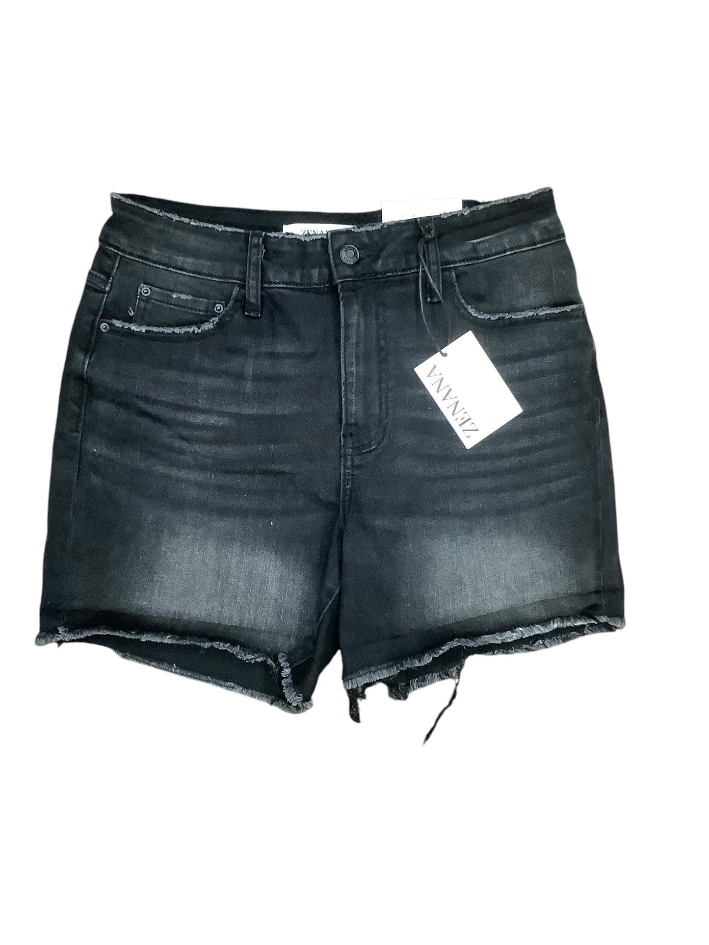 Shorts By Zenana Outfitters In Black, Size: L