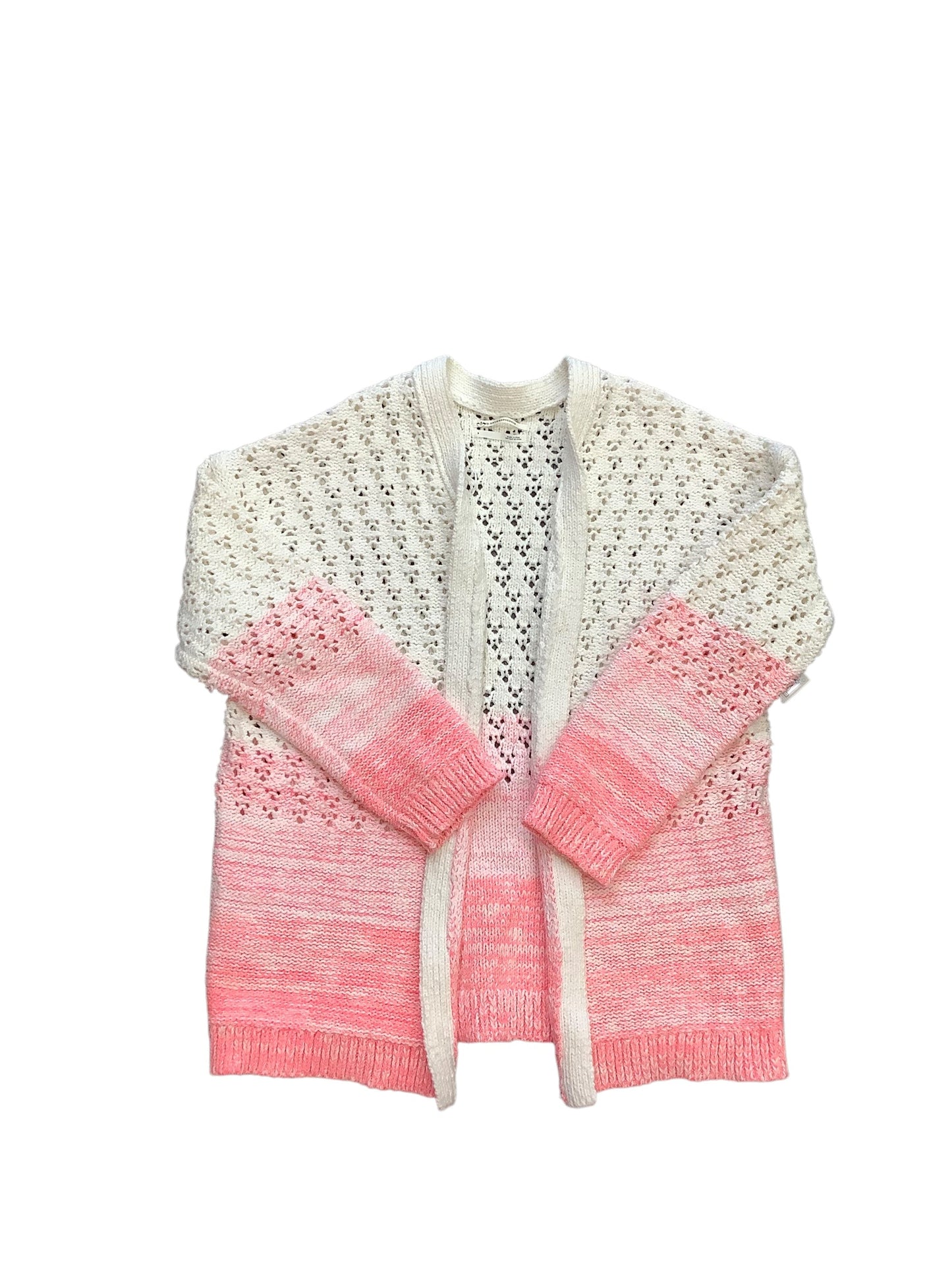 Sweater Cardigan By Anthropologie In White, Size: S