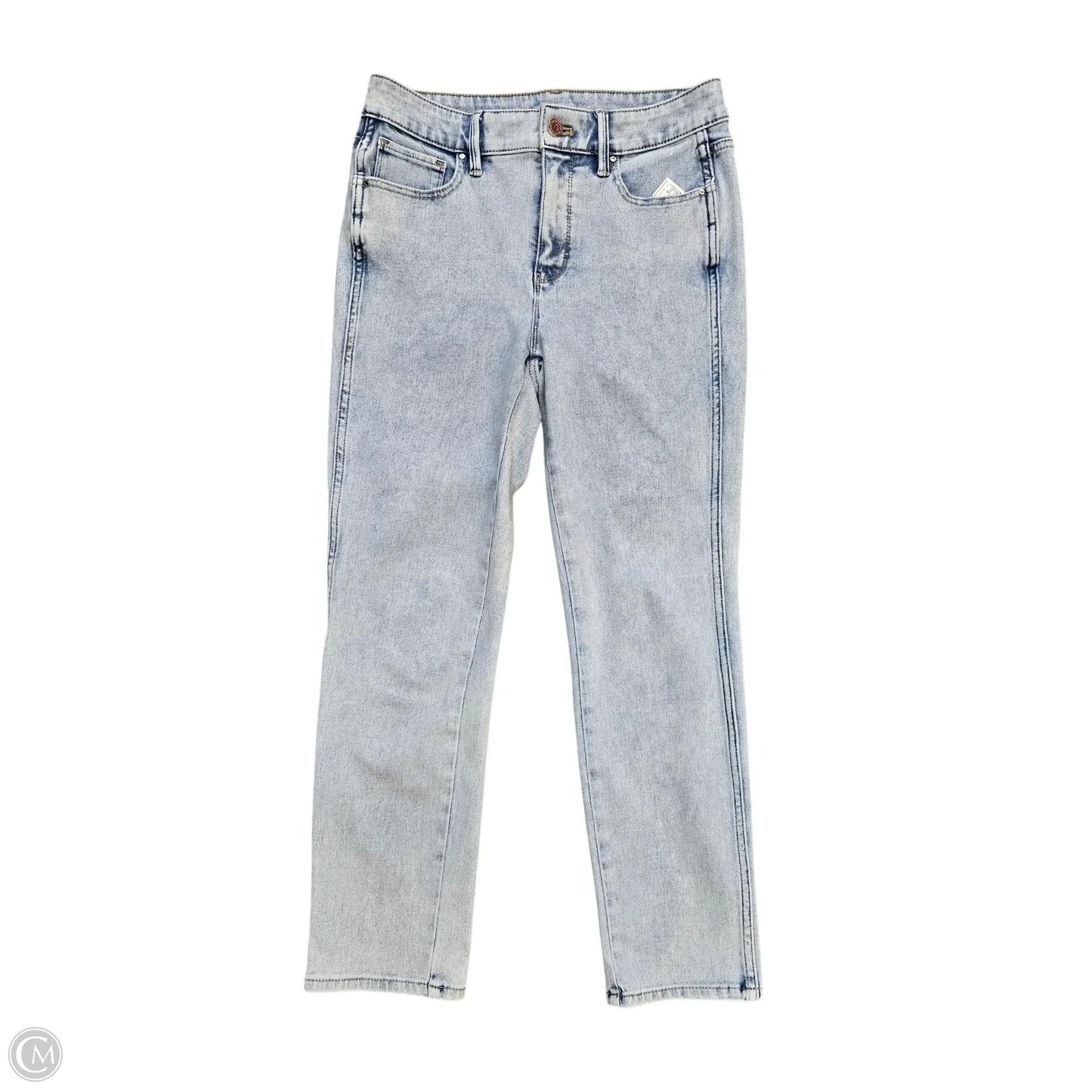 Jeans Straight By White House Black Market In Blue, Size: 4