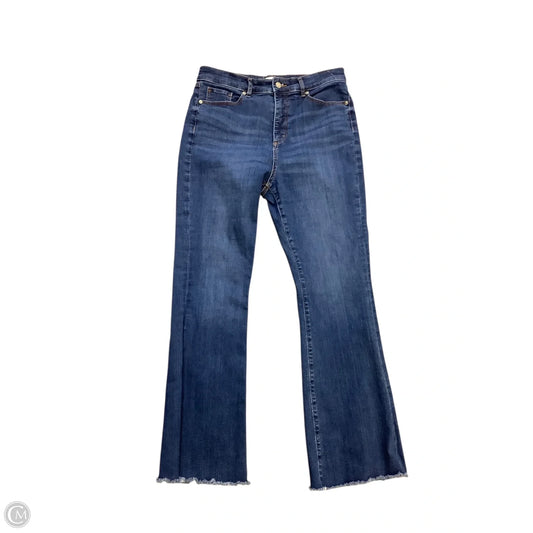 Jeans Wide Leg By Loft In Blue, Size: 10