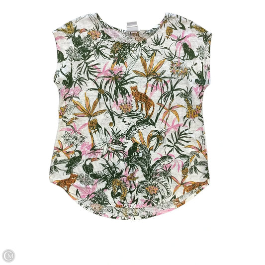 Top Short Sleeve By Rachel Zoe In Multi-colored, Size: L