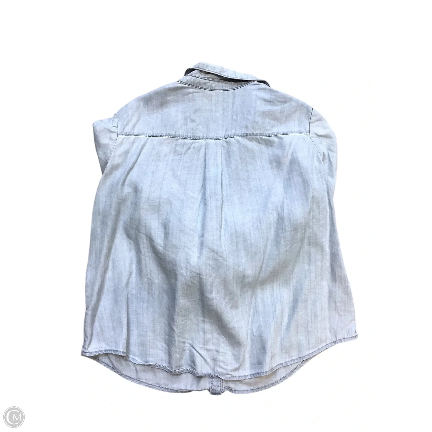 Top Long Sleeve By White House Black Market In Blue, Size: 16