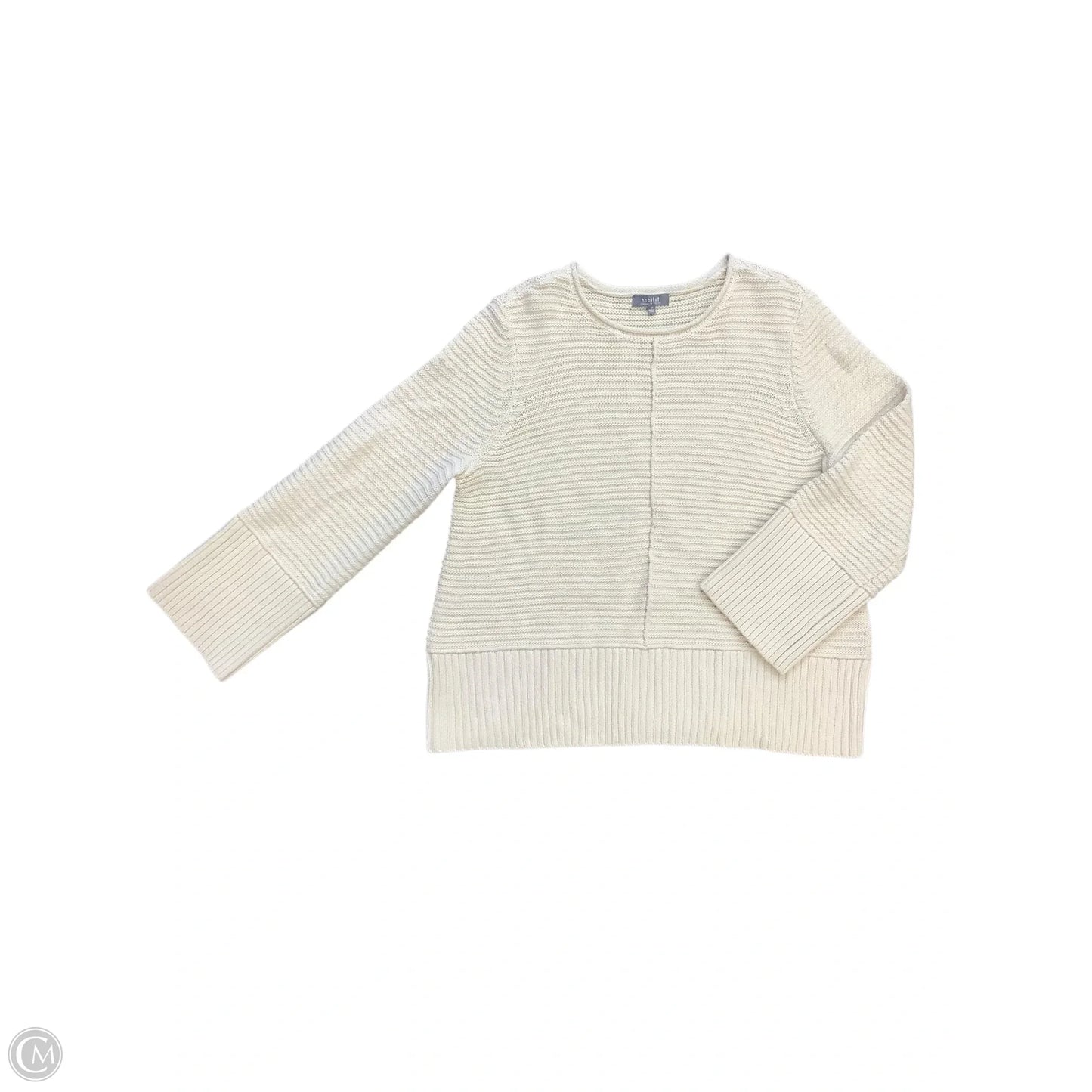 Sweater By Habitat In Cream, Size: M