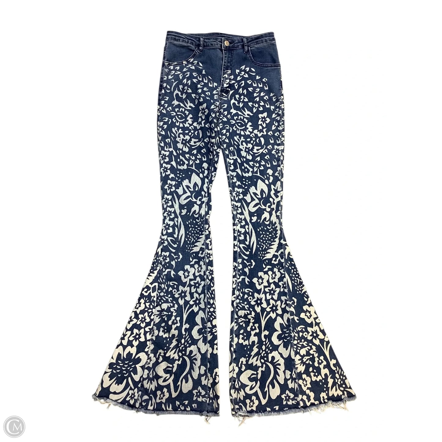 Jeans Flared By Cmc In Blue, Size: M