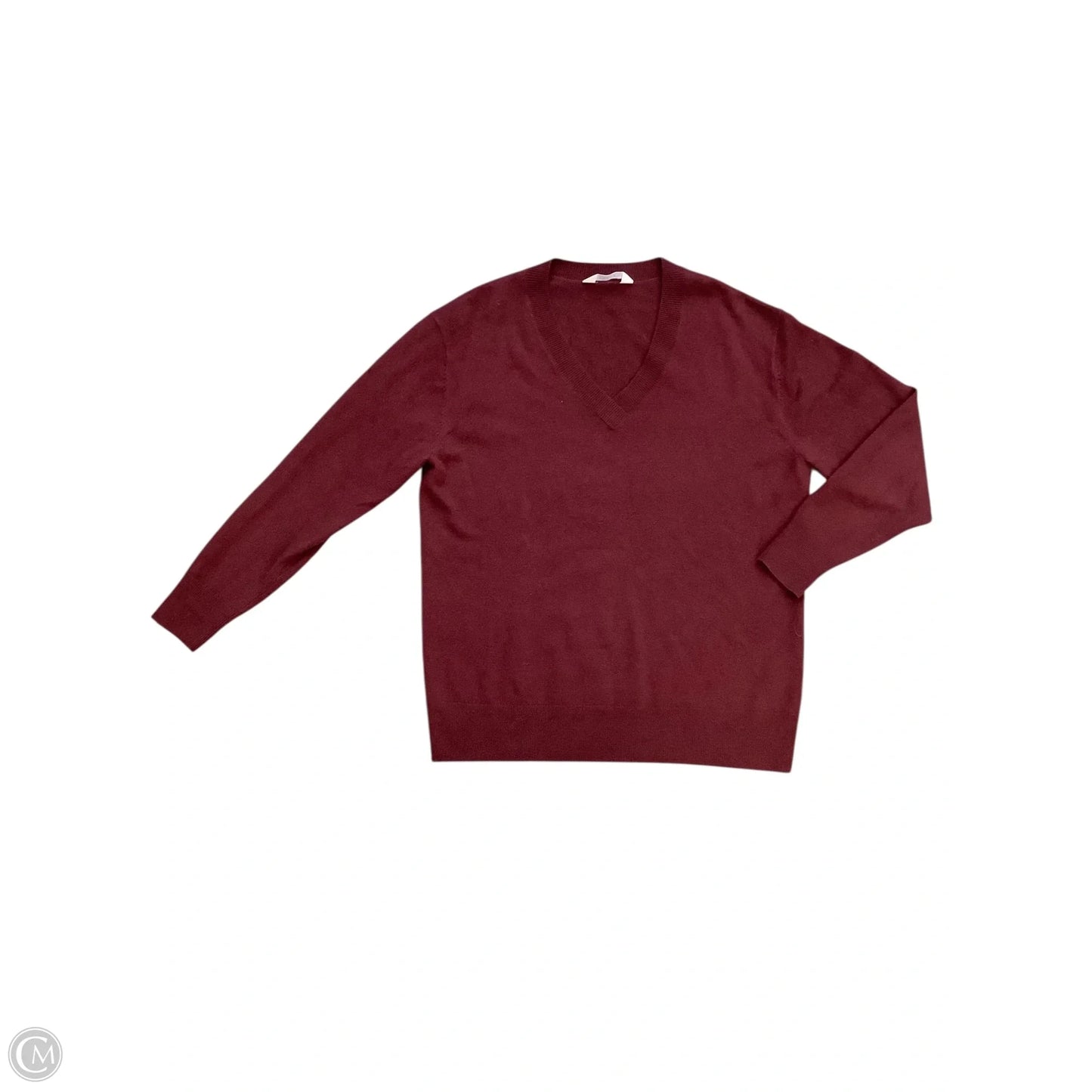 Sweater By Everlane In Maroon, Size: M