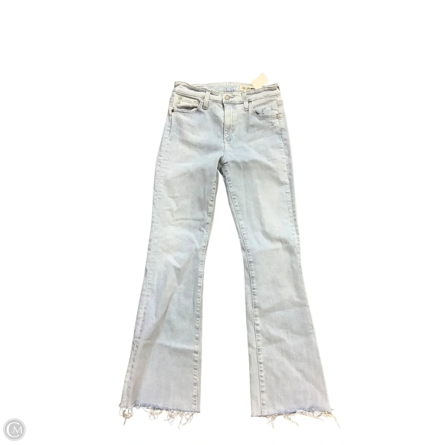 Jeans Straight By Ag Jeans In Blue, Size: 4