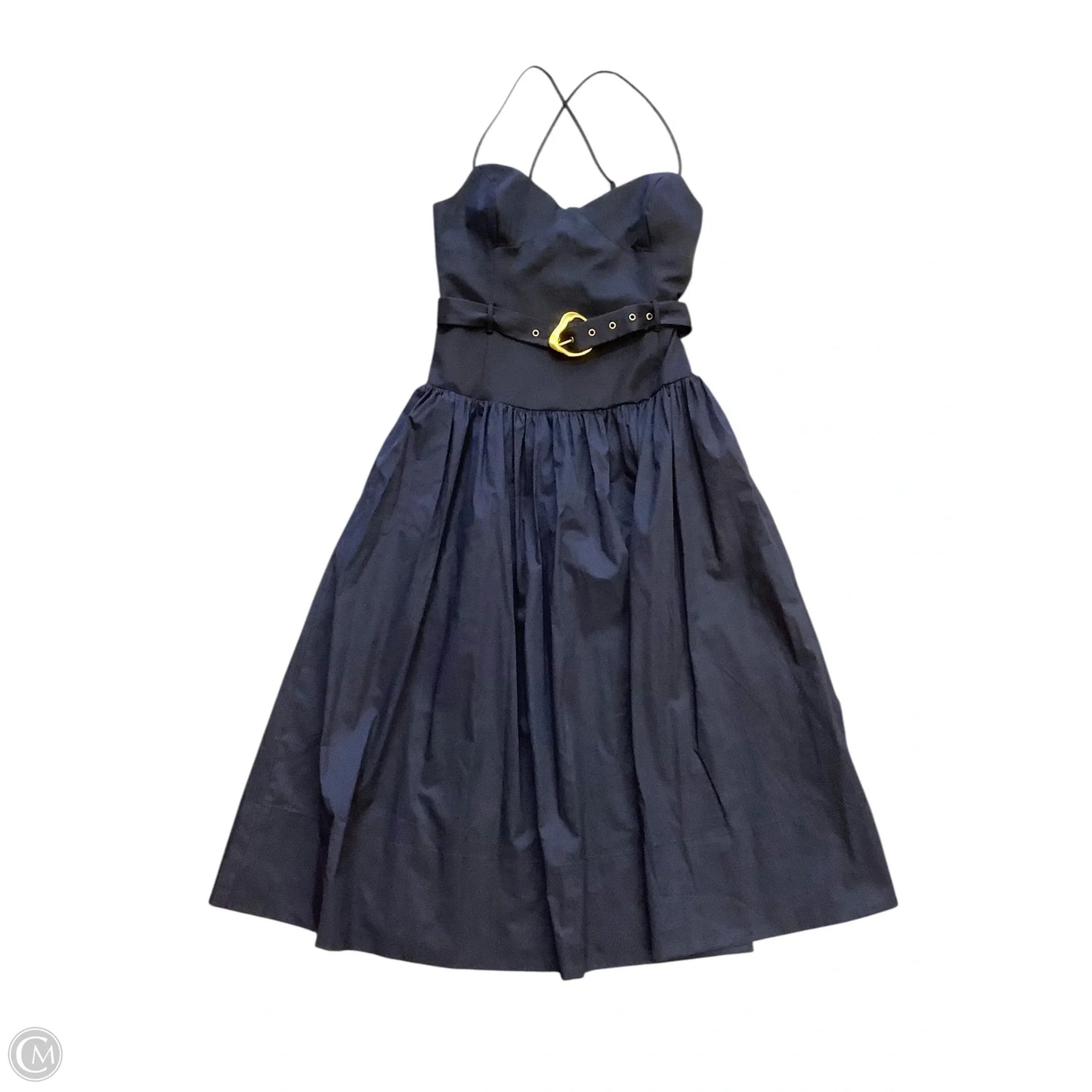 Dress Casual Midi By En Saison In Navy, Size: M