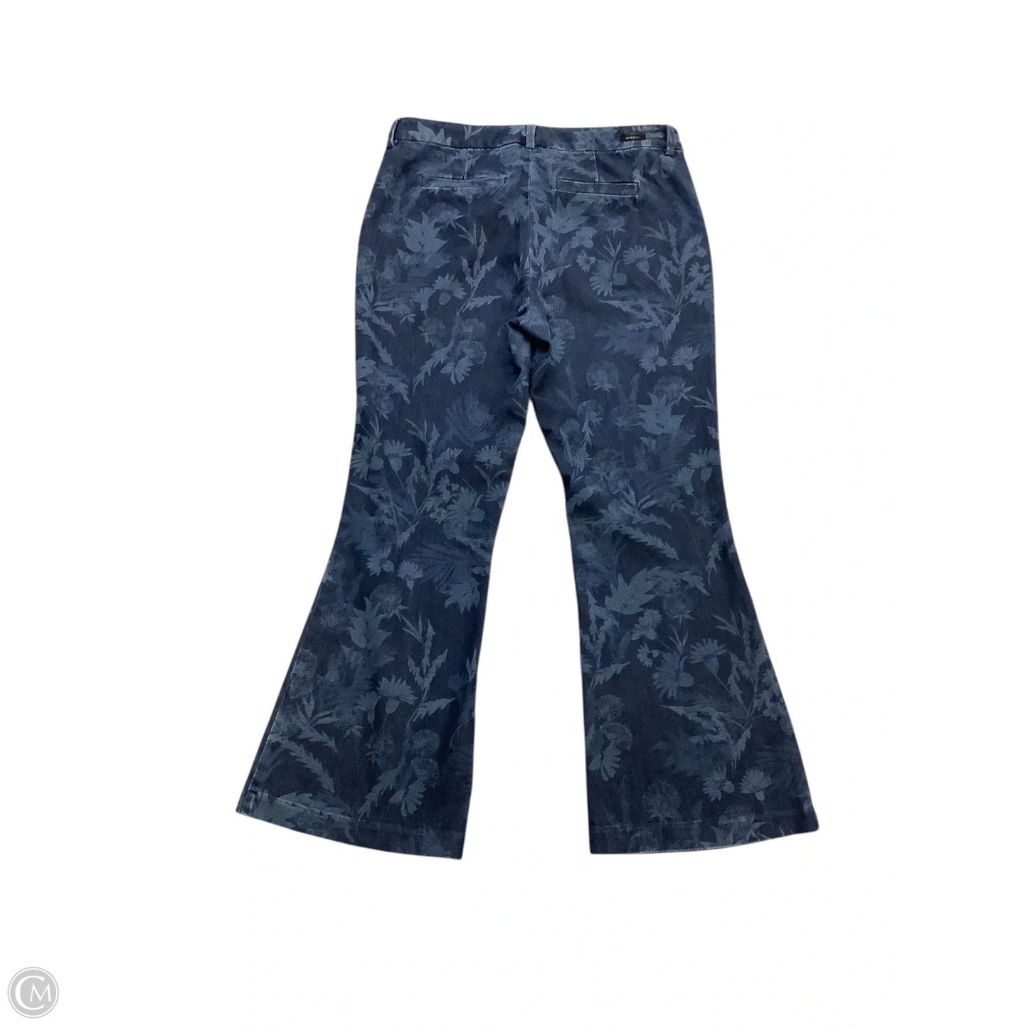 Jeans Flared By Liverpool In Blue Denim, Size: 12 (31)