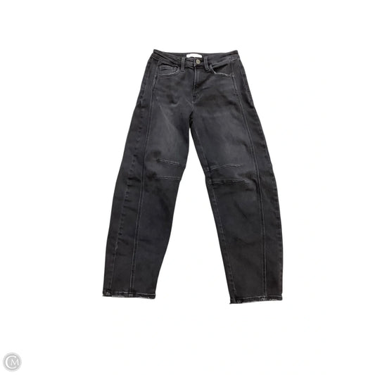 Jeans Straight By Flying Monkey In Black, Size: 4 (26)