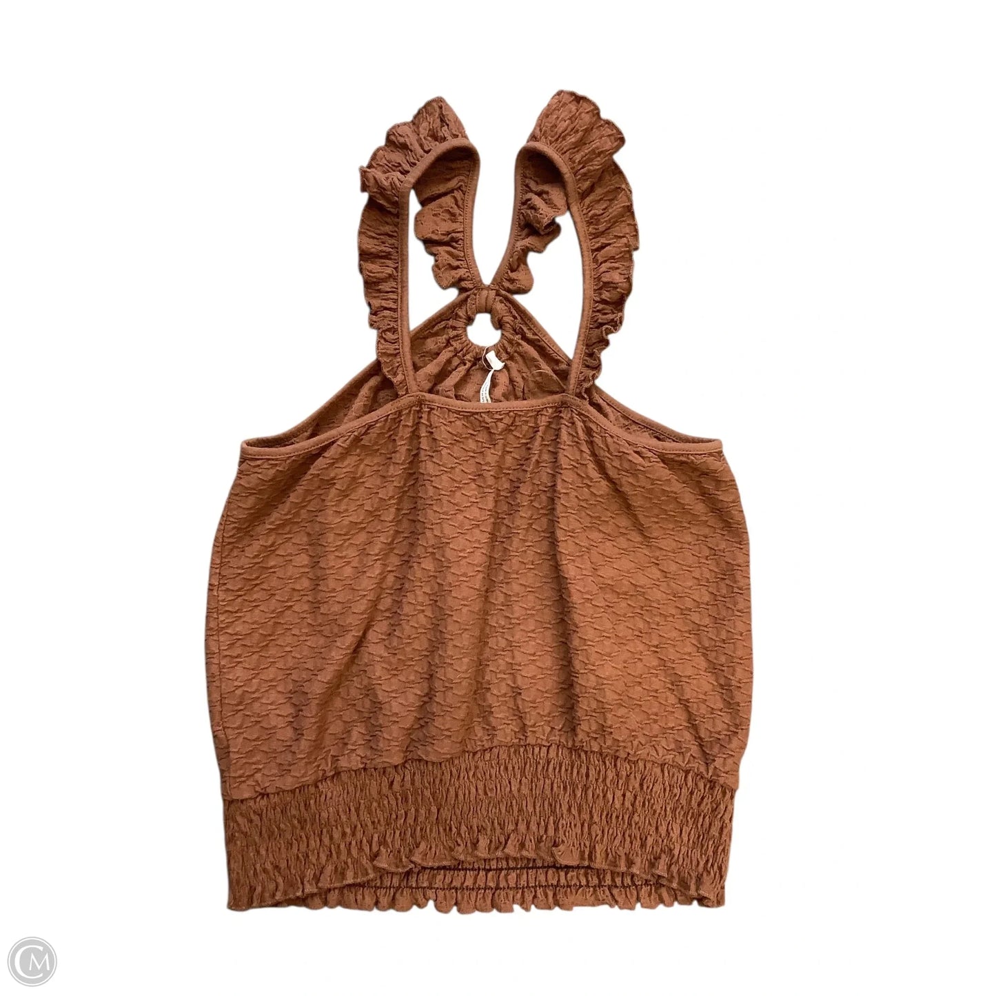 Top Sleeveless By Anthropologie In Brown, Size: S