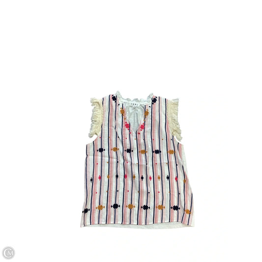 Top Sleeveless By Thml In Striped Pattern, Size: S