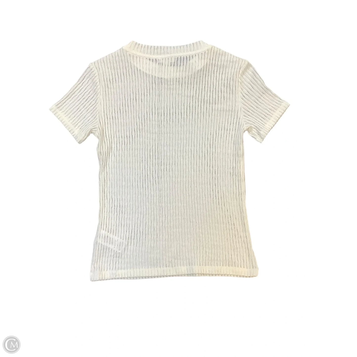 Top Short Sleeve By Pilcro In White, Size: Xs