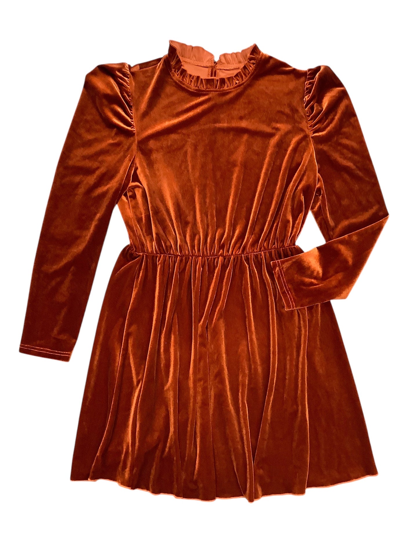 Dress Party Midi By Clothes Mentor In Orange, Size: M