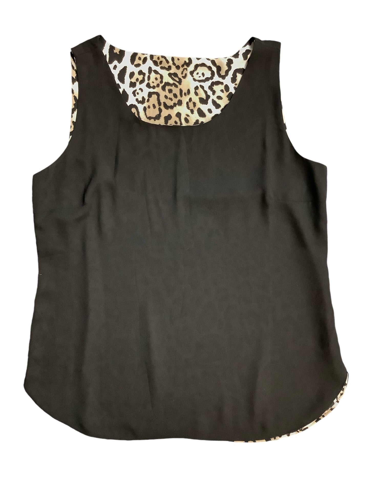 Tank Top By Clothes Mentor In Animal Print, Size: L