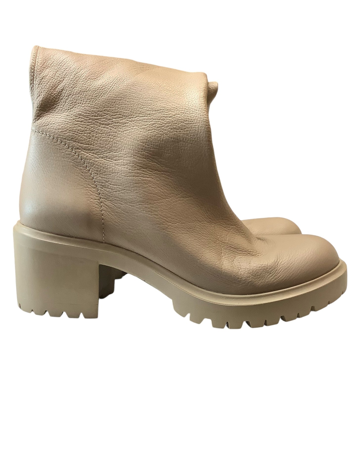 Boots Knee Heels By Aquazzura In Cream, Size: 6