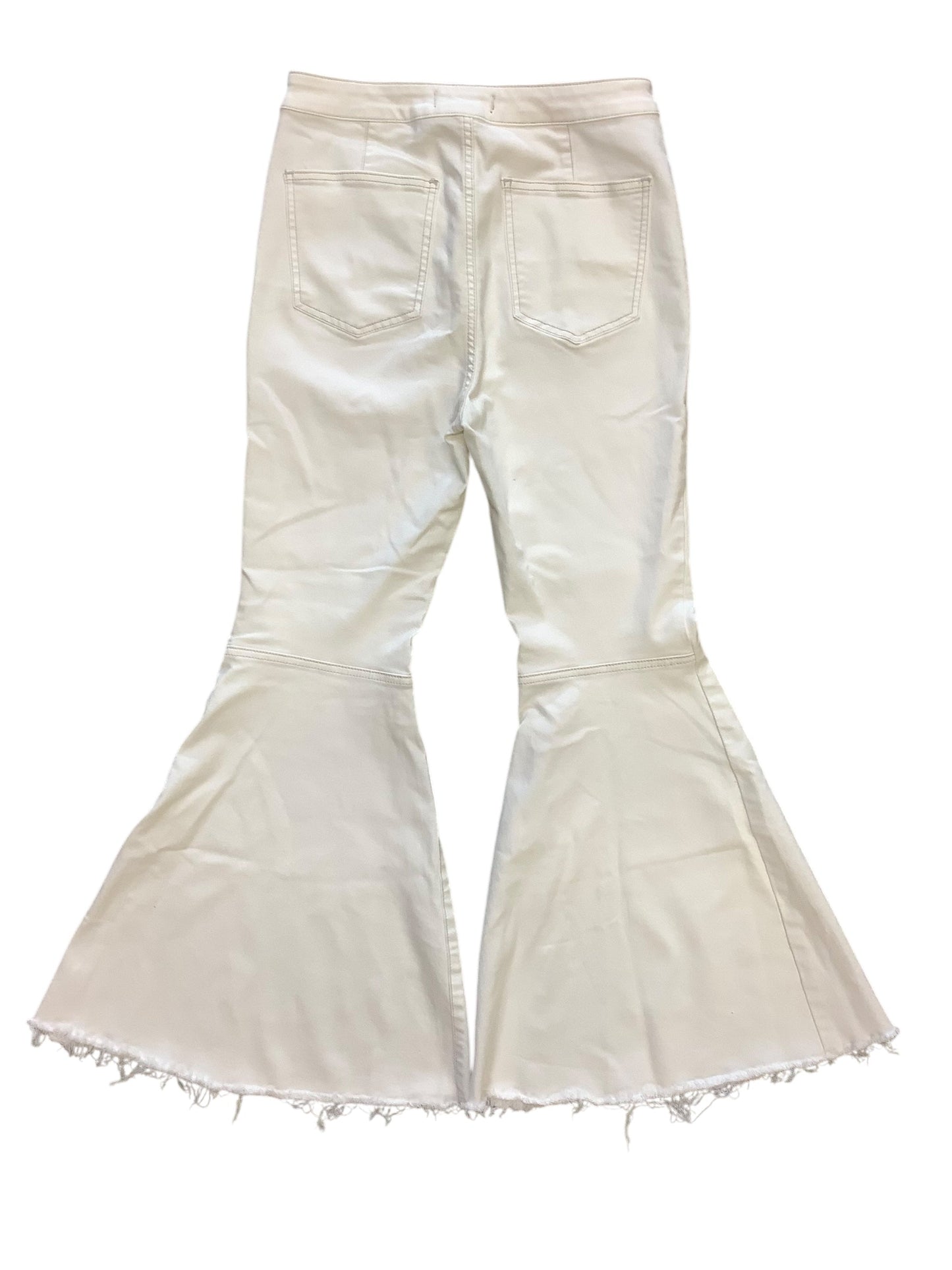 Jeans Wide Leg By We The Free In White, Size: 8/10(30)