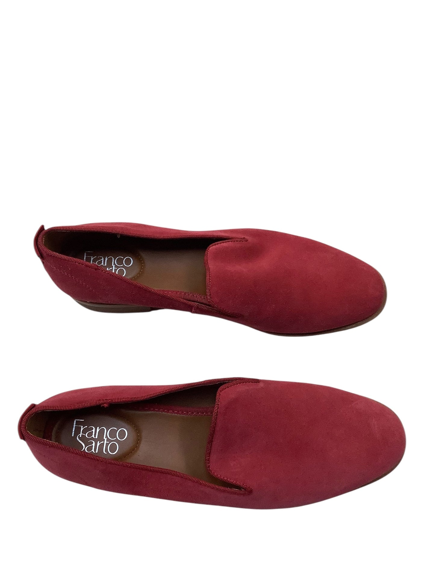 Shoes Flats By Franco Sarto In Red, Size: 8.5