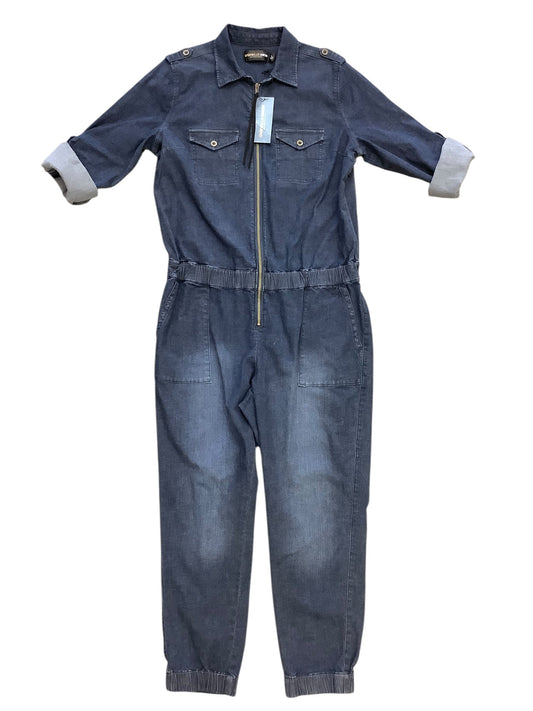 Jumpsuit By Clothes Mentor In Blue, Size: L