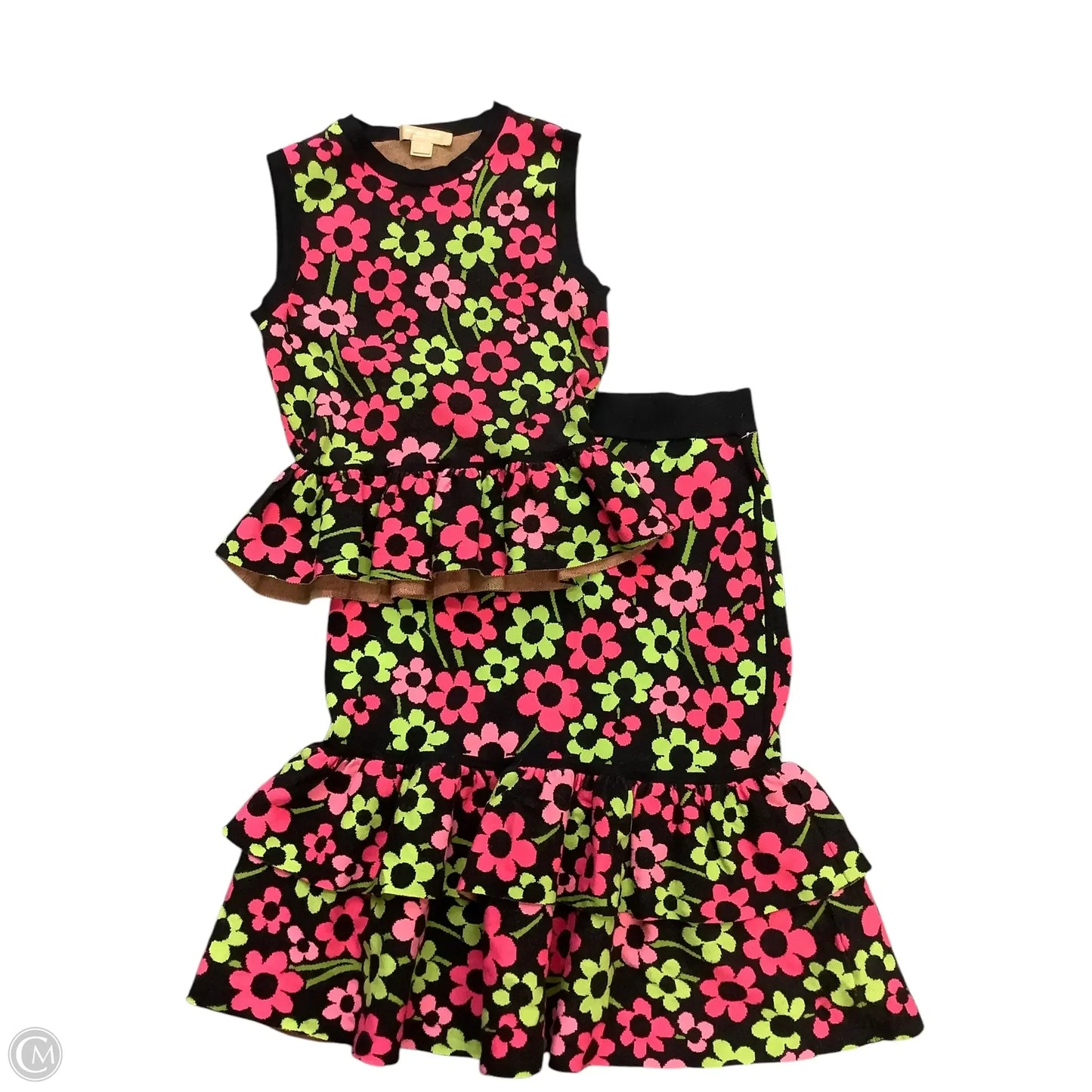 Skirt Designer By Michael Kors In Black, Size: S