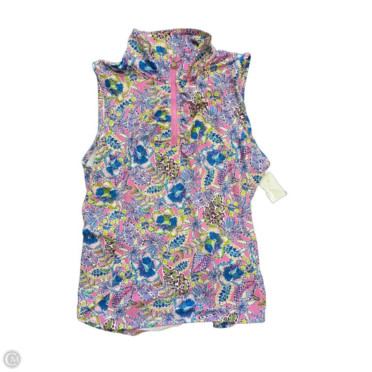 Athletic Tank Top By Stella Parker In Multi-colored, Size: M
