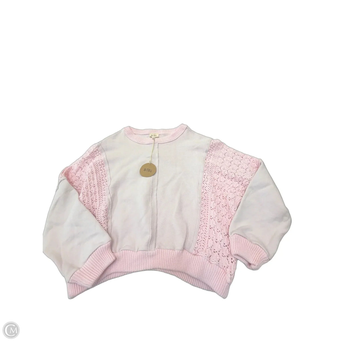 Sweater By Bibi In Pink, Size: L