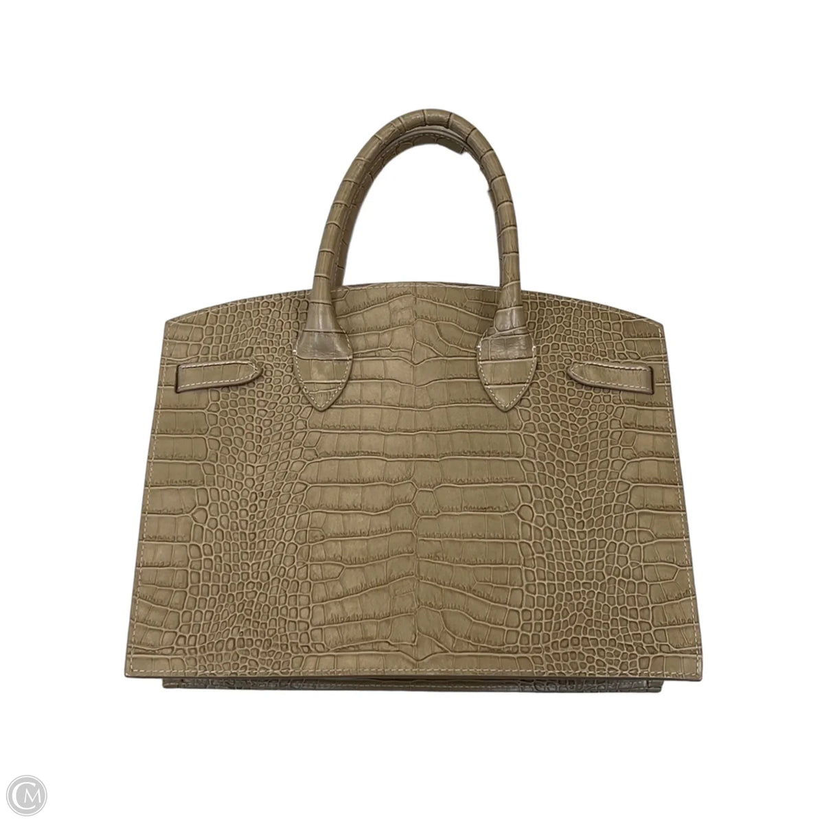 Handbag Leather By Cma, Size: Medium
