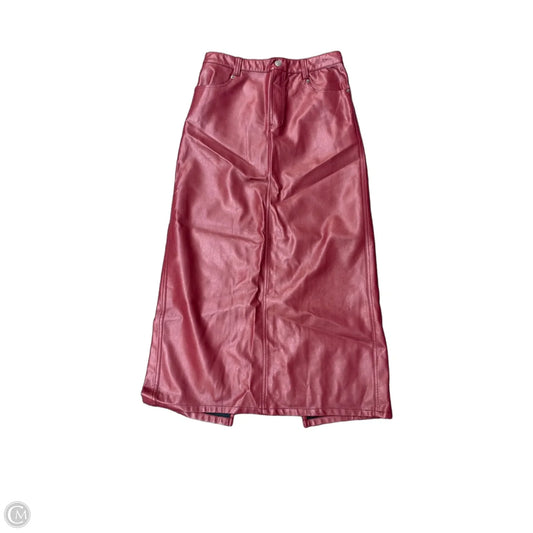 Skirt Maxi By Z Supply In Red, Size: S