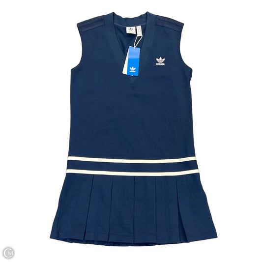 Athletic Dress By Adidas In Navy, Size: S