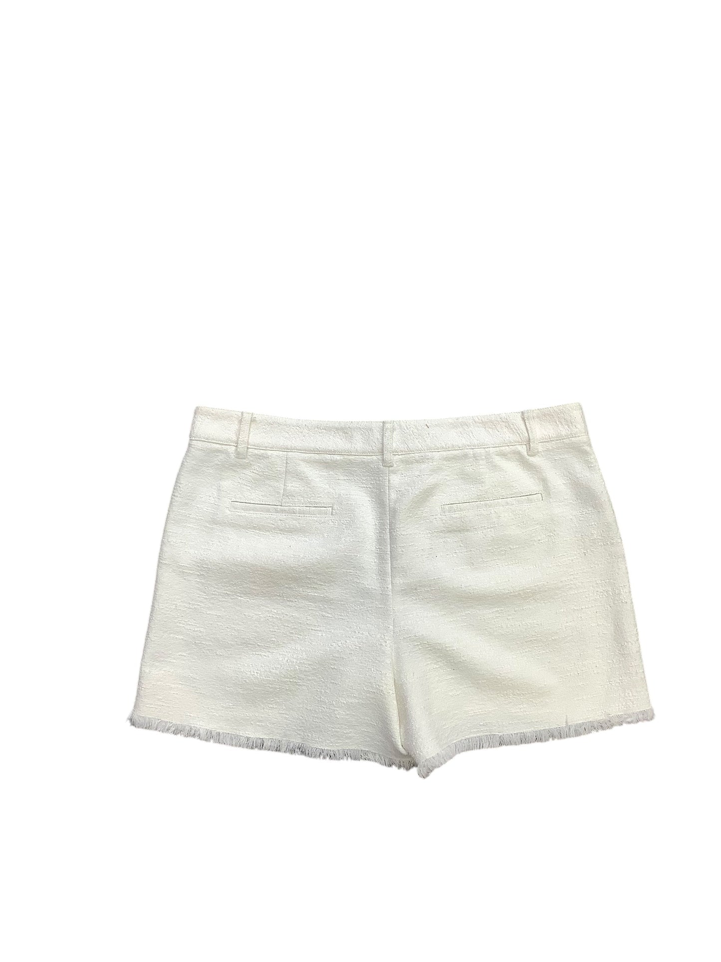 Shorts By Ann Taylor In White, Size: 14