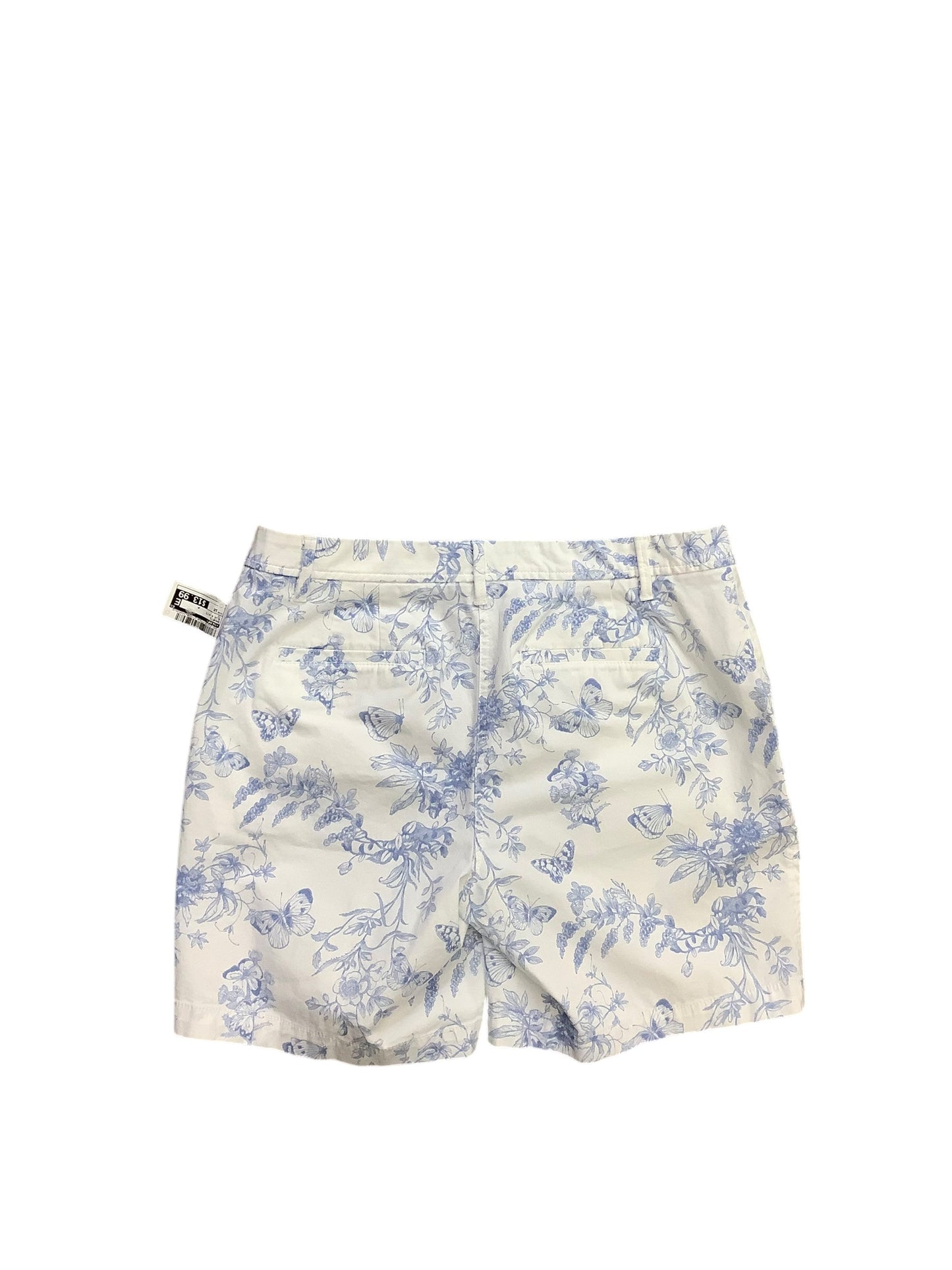 Shorts By Talbots In Blue & White, Size: 10