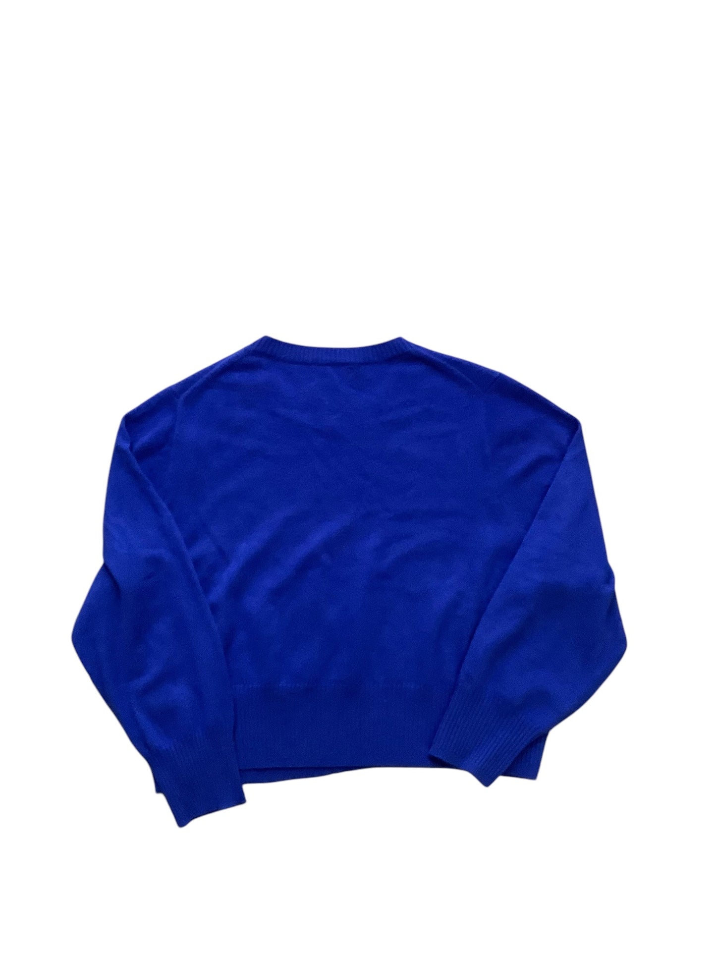 Sweater Cashmere By J. Crew In Blue, Size: 3x