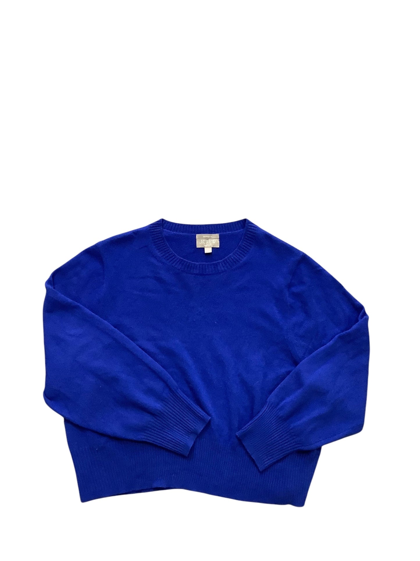 Sweater Cashmere By J. Crew In Blue, Size: 3x